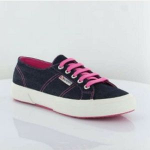 💕 EUC Superga Denim Sneakers